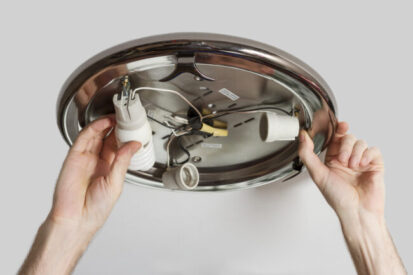 How to Safely Replace A Ceiling Light